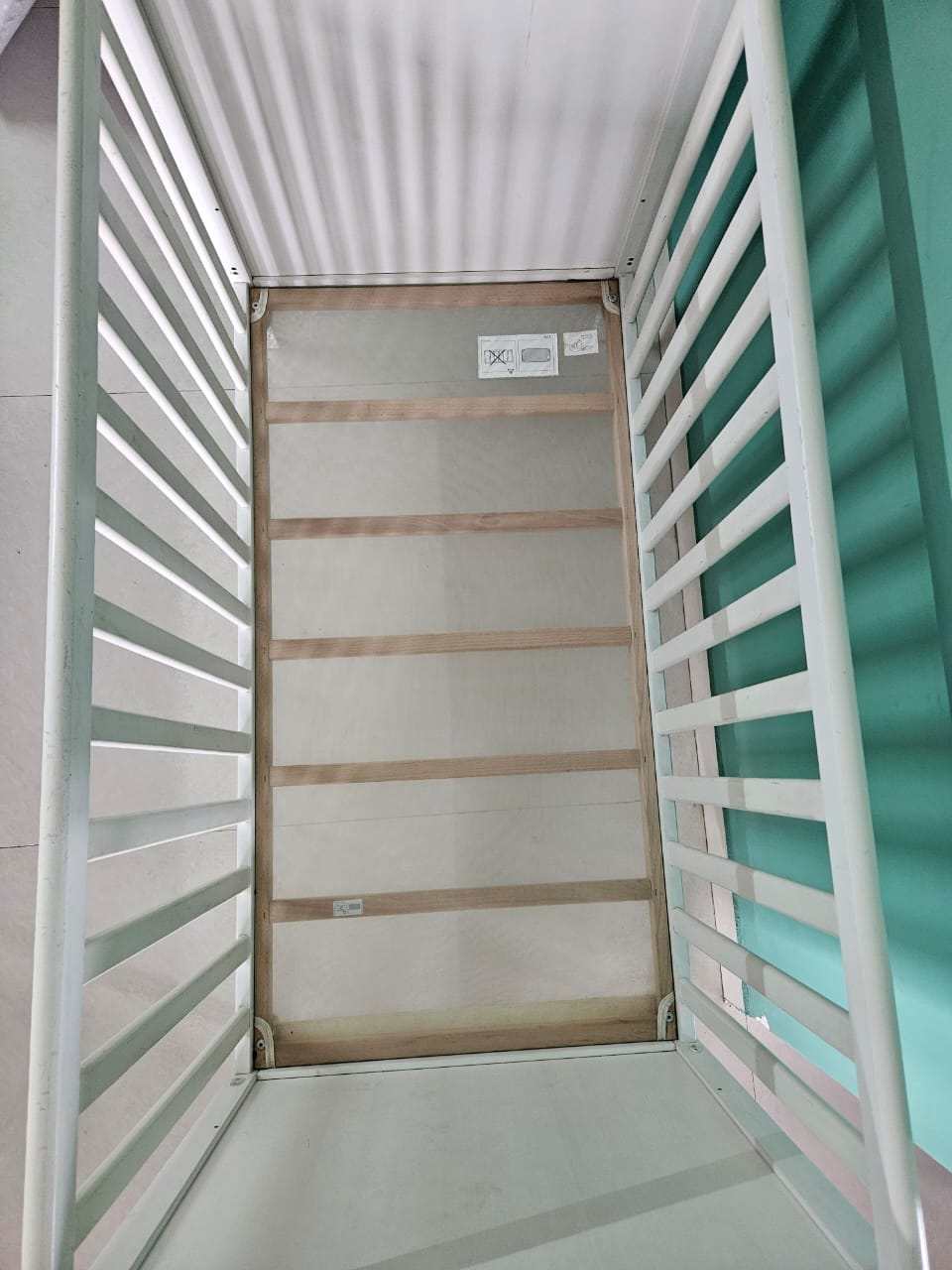 Ikea Sundvik Cot With Mattress & Mattress Protector