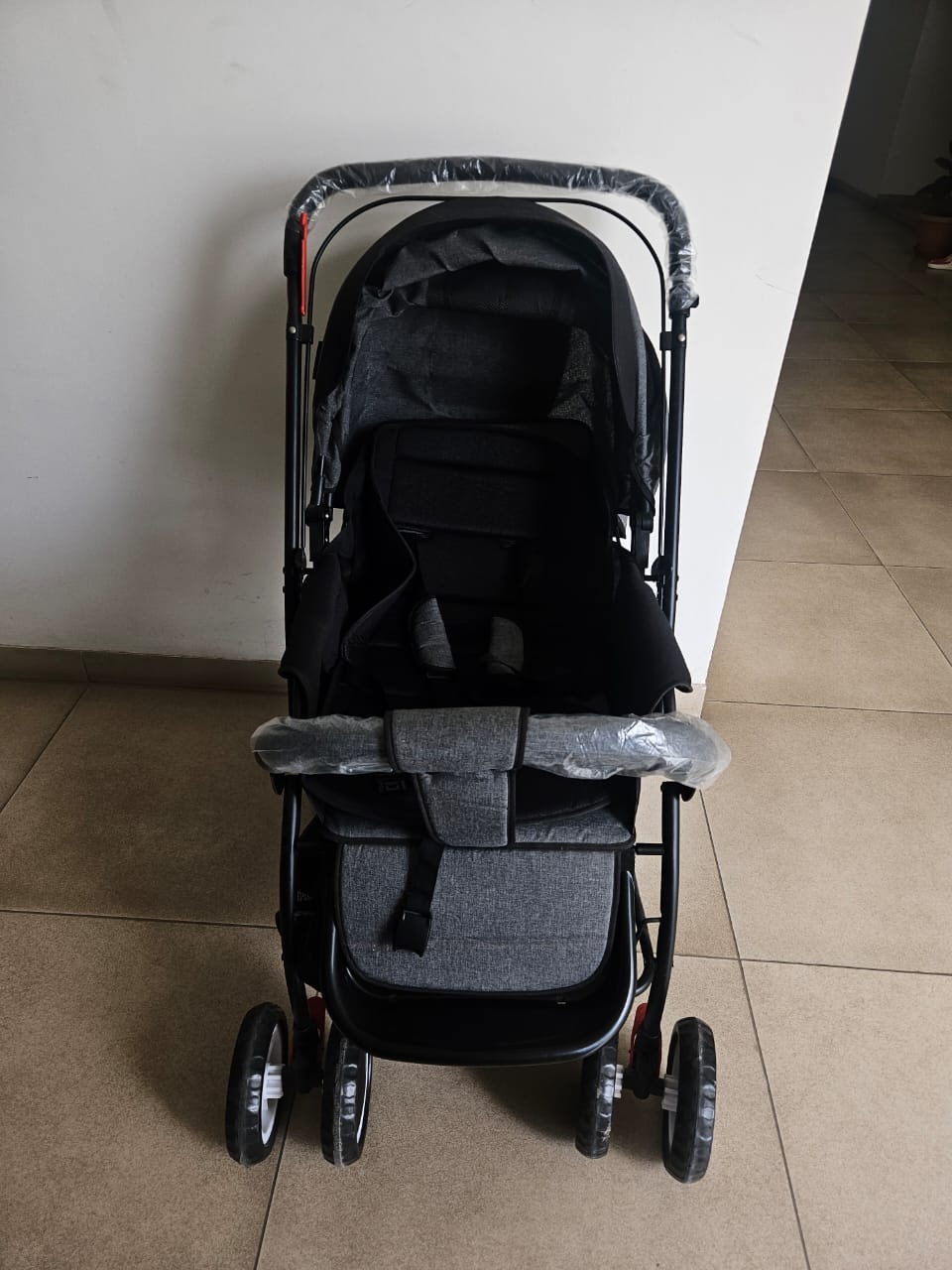 Allwyn Baby Stroller | Grey