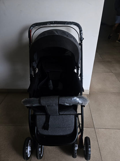 Allwyn Baby Stroller | Grey