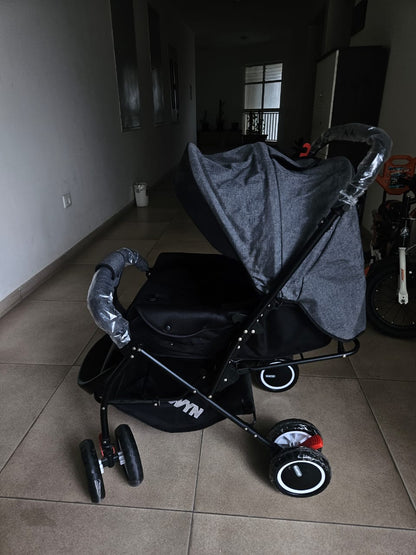 Allwyn Baby Stroller | Grey