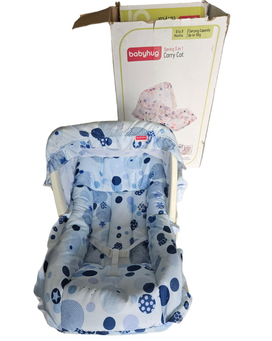 Babyhug	Spring 5 in 1 carry cot