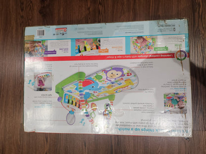 Fisher-Price Deluxe Kick N Play Piano Gym & Maracas Bundle