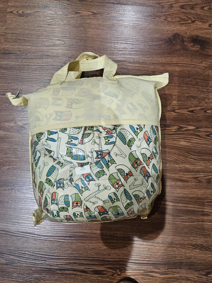 Large Nursing Pillow + Cotton Bedding Set Combo