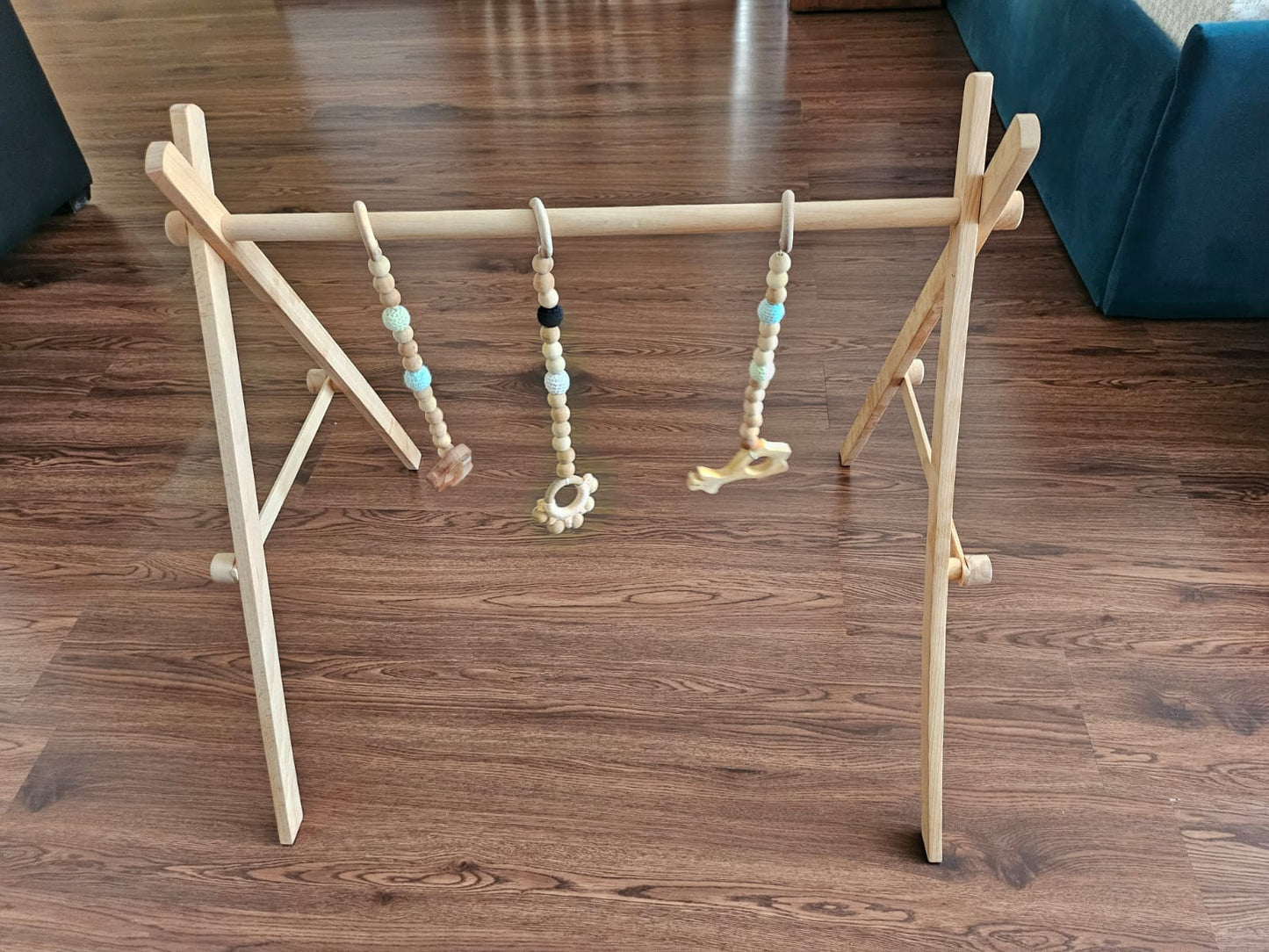 Ariro Toys Baby Floor Gym - Natural