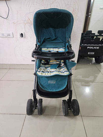 Babyhug 2-in-1 Rock & Roll Stroller and Rocker