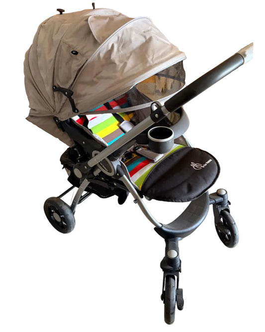 R for Rabbit Chocolate Ride Stroller For Kids - Reversible Handle