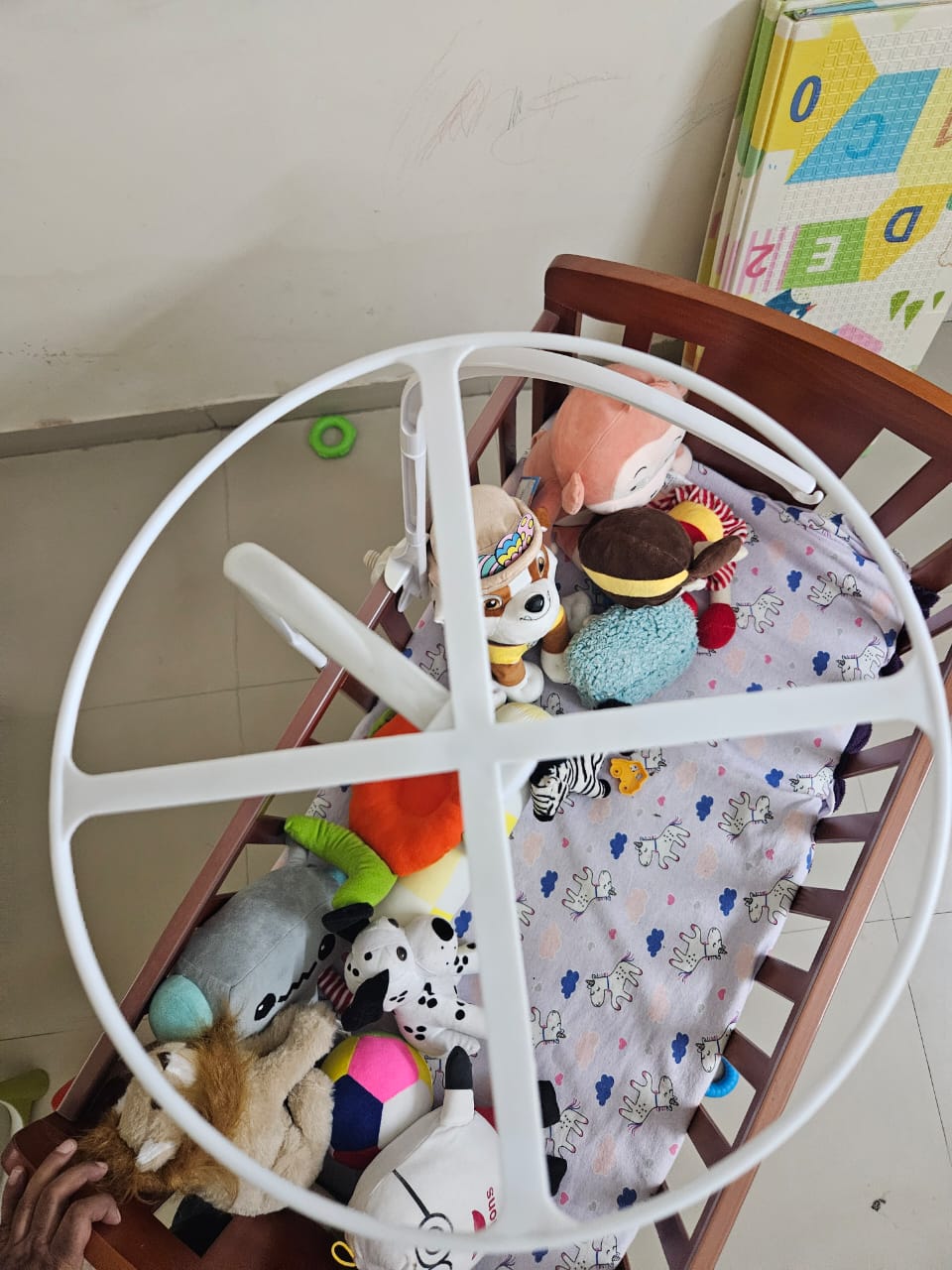 Babyhug Florence 3-in-1 Rocking Cot
