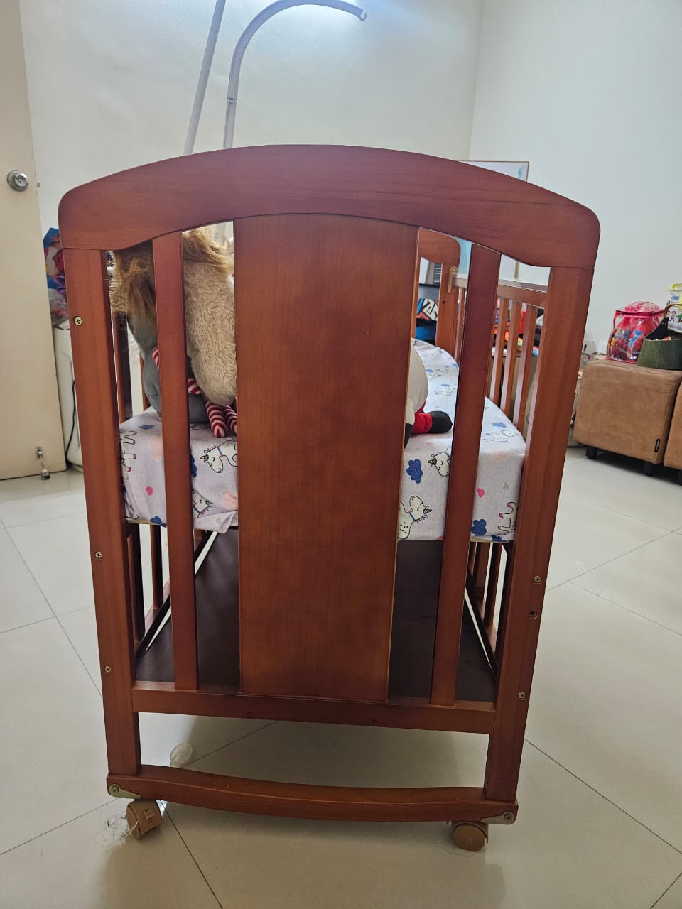 Babyhug Florence 3-in-1 Rocking Cot