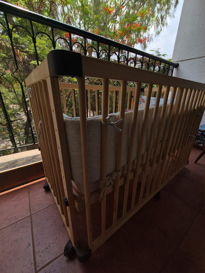 StarAndDaisy Multifunctional Baby Wooden Cot