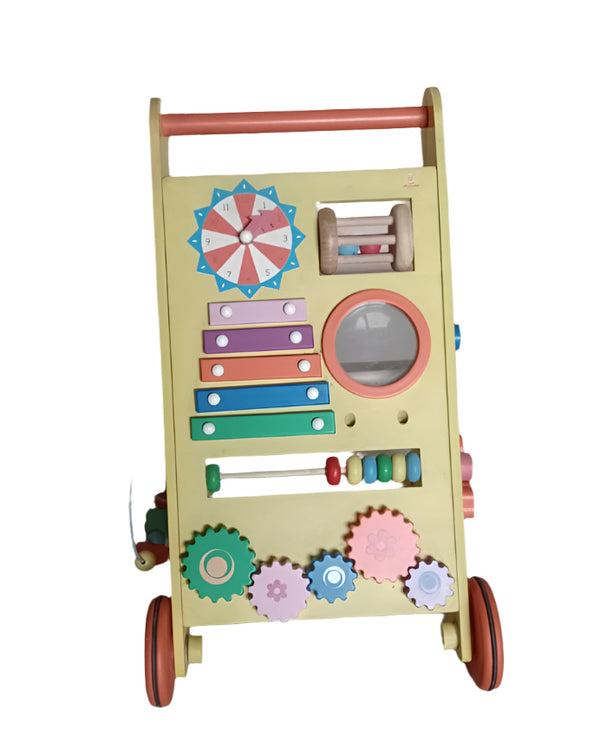 Shumee 8 in 1 Musical Anti-Skid Walker for Kids (9 Months+)