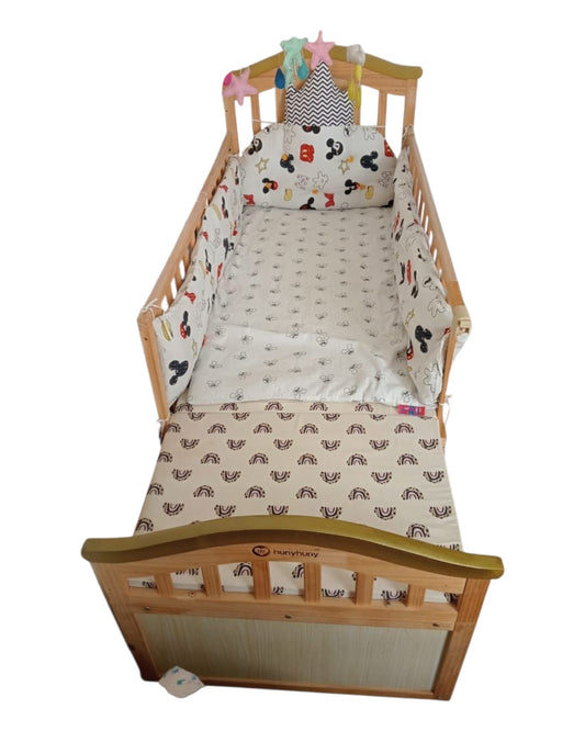 Huny Huny Super Comfy European Pinewood 15 in 1 Rocking Co