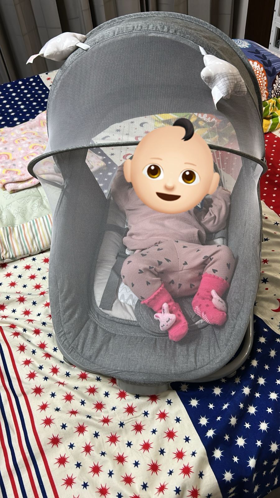 MASTELA Deluxe 4 in 1 Swing & Rocker | 0-3 Years