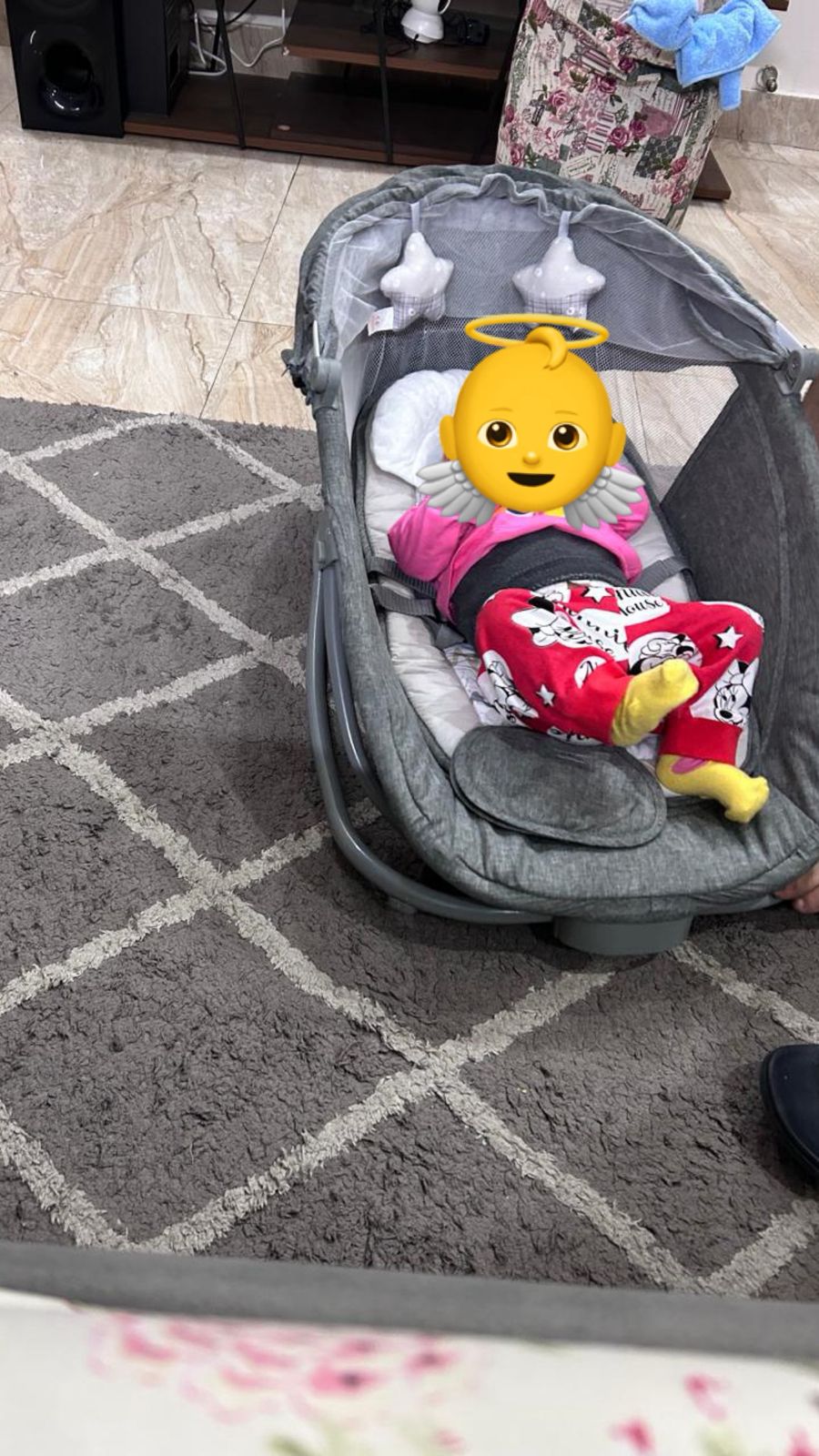 MASTELA Deluxe 4 in 1 Swing & Rocker | 0-3 Years