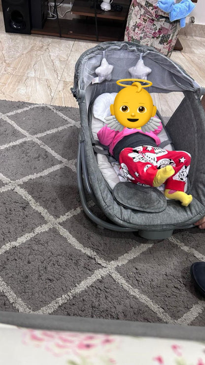 MASTELA Deluxe 4 in 1 Swing & Rocker | 0-3 Years