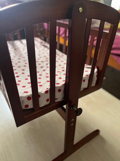 Babyhug Joy Cradle With Mattress and Net