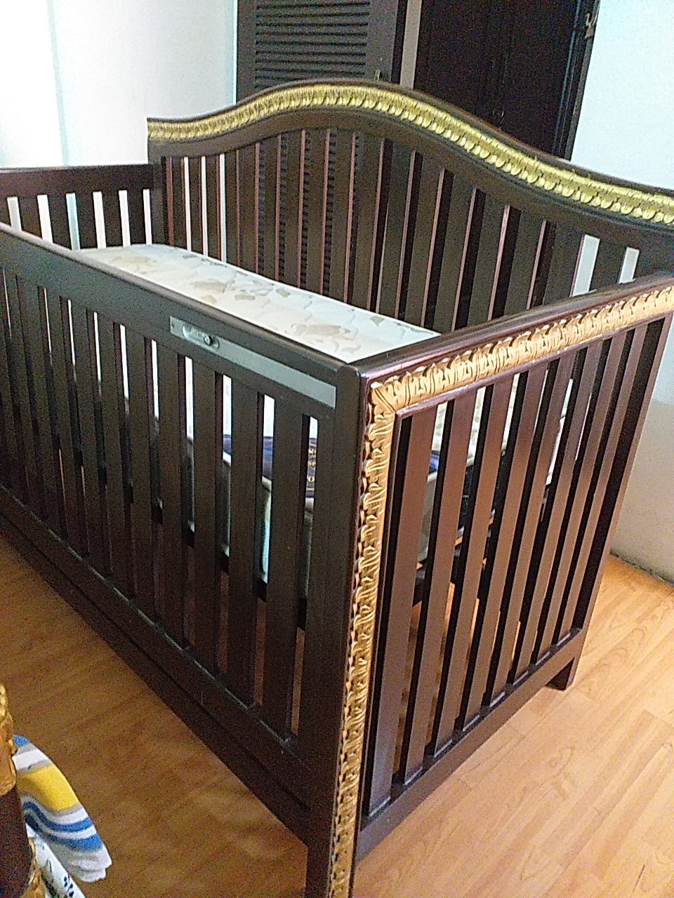 Wooden Baby Cot