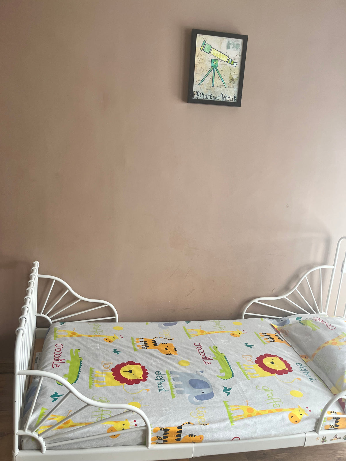 IKEA Extendable Kids Bed with Mattress