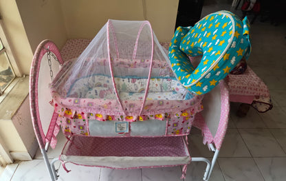 Babyhug Premium Baby Care Combo Cradle