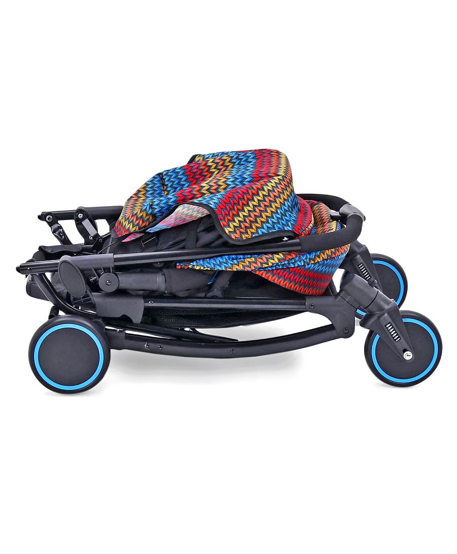 Babyhug Rock Star Stroller Cum Rocker in Blue,
