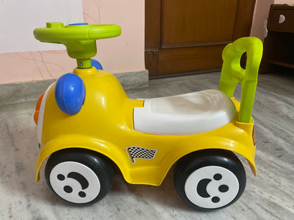 Luvlap Sunny Ride-on Push Car with Music and Horn Steering Other
