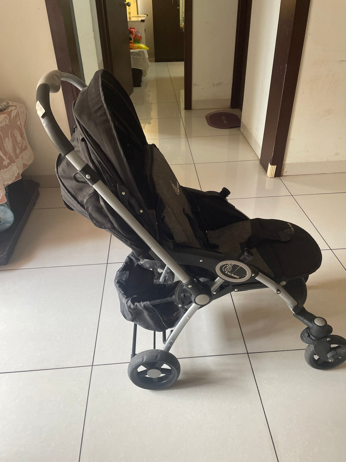 R For Rabbit Stroller / Pram - Black