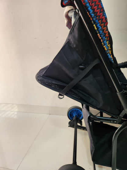 Babyhug Rock Star Stroller Cum Rocker in Blue,