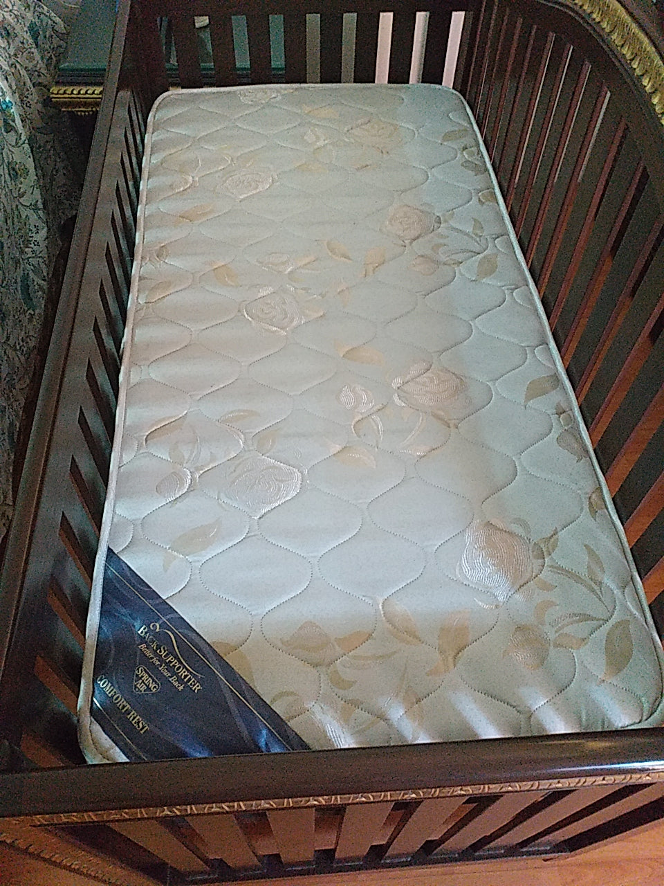 Wooden Baby Cot