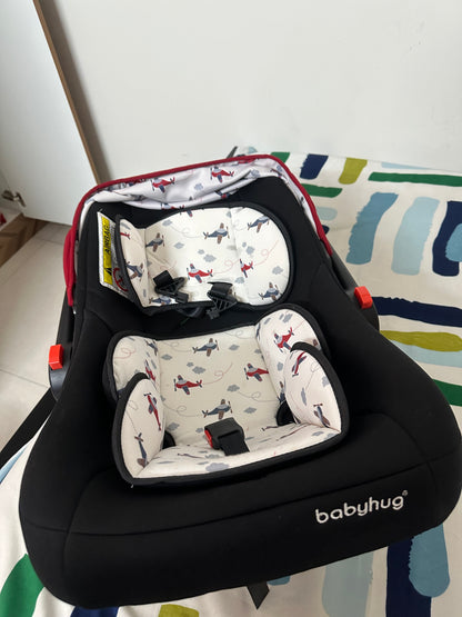 Babyhug Baby Car Seat Cum Carry Cot