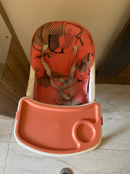 TONY STARK 5 in 1 2024 Model, Reclining foldable Baby High Chair with wheels