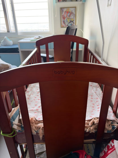 Babyhug Florence 3-in-1 Baby cot