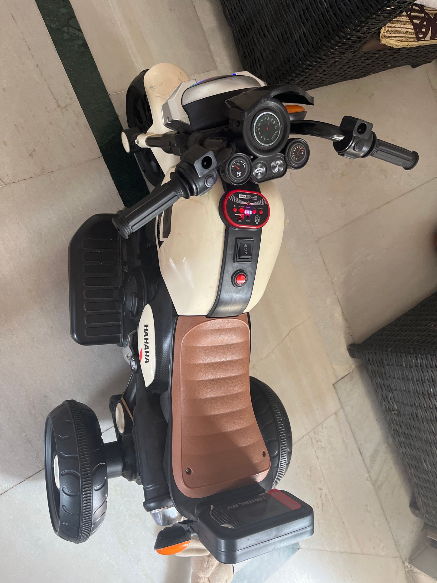 Playland Kids' Ride-on Battery Bike