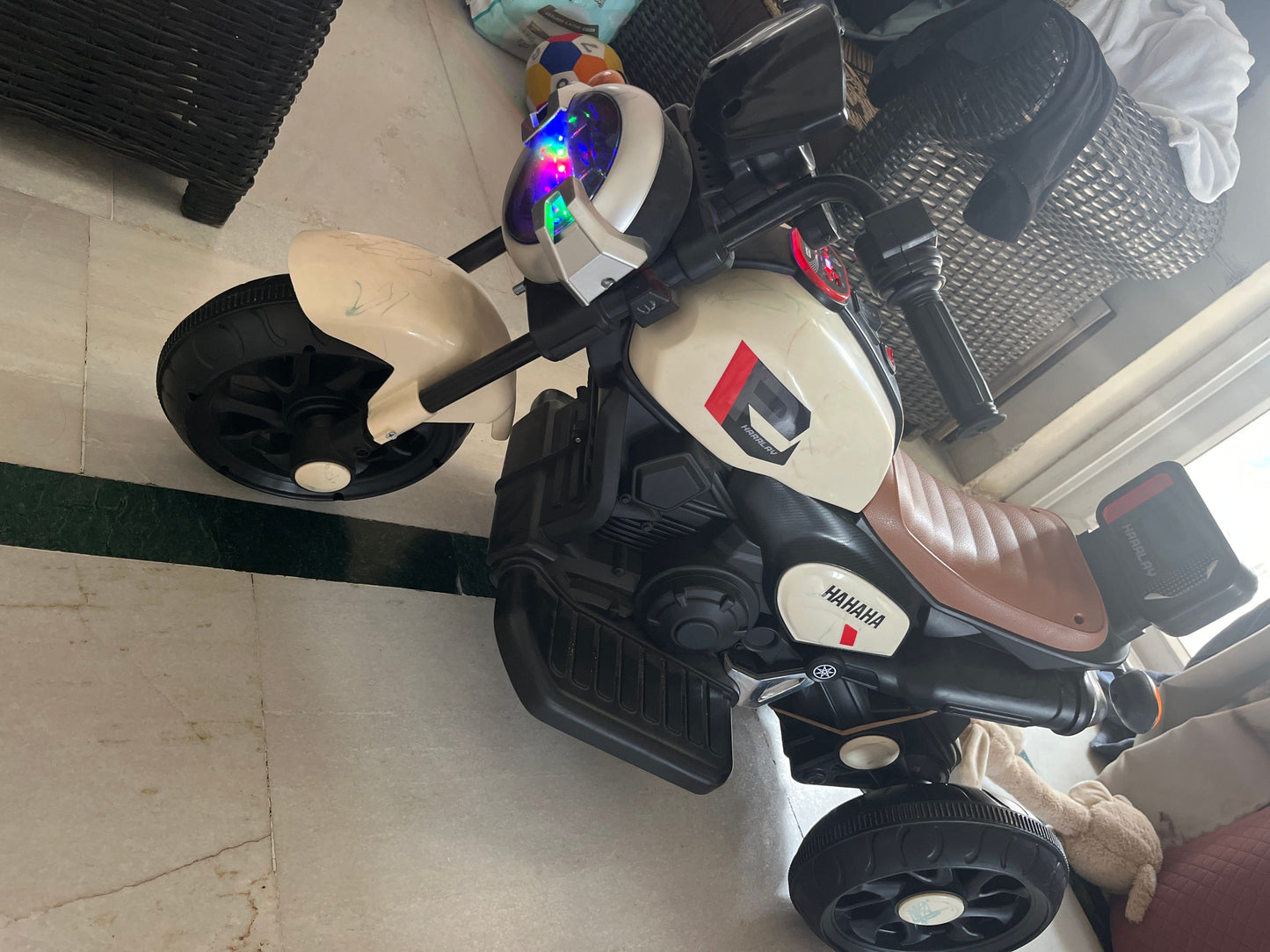 Playland Kids' Ride-on Battery Bike