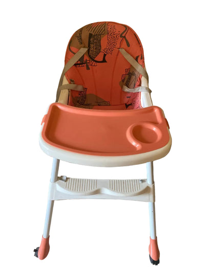TONY STARK 5 in 1 2024 Model, Reclining foldable Baby High Chair with wheels