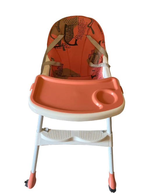 TONY STARK 5 in 1 2024 Model, Reclining foldable Baby High Chair with wheels
