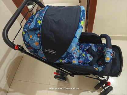 Babyhug Comfy Ride Stroller with Reversible Handle
