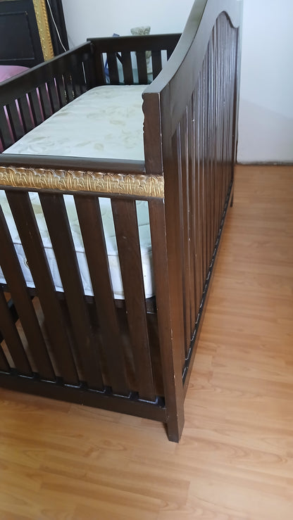Wooden Baby Cot