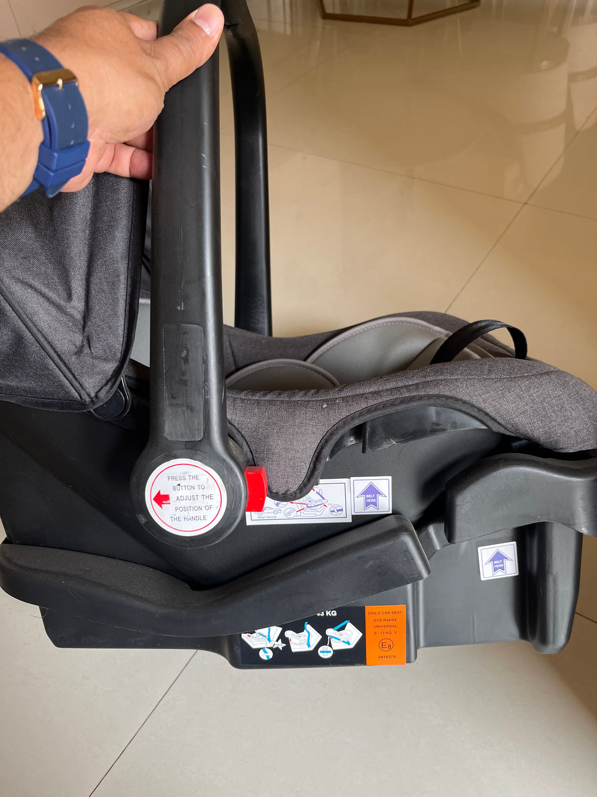 R for Rabbit Picaboo Grand 4in1 with Base Carry Cot