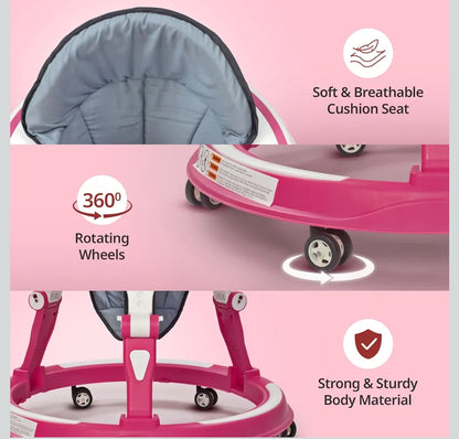 LuvLap 360° Joy Baby Walkers for 9+ Months