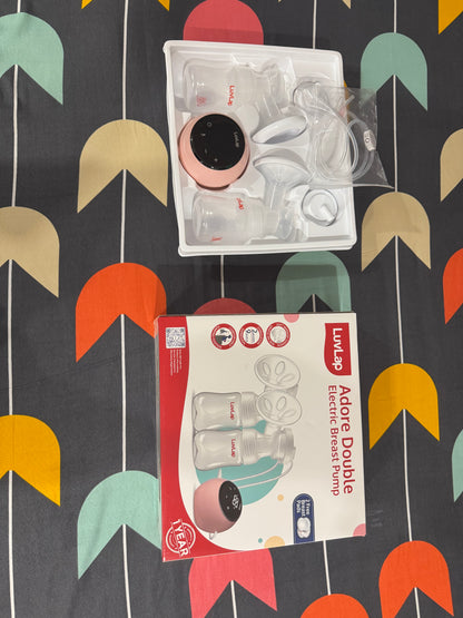 LuvLap adore double electric breast pump