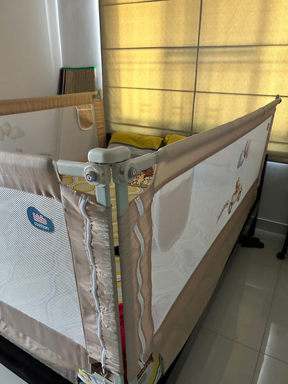 Kid Station 3-Side Premium Bed Rail Guard (200 x 150 x 200 cm)