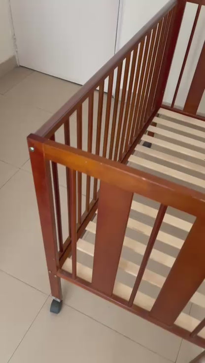 Babyhug Montana Wooden Crib | Gently Loved