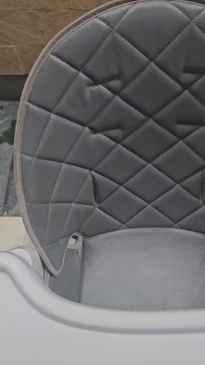 R For Rabbit Graphite Walnut High Chair With 360 Degree Rotating Seat | for 6-36 Months