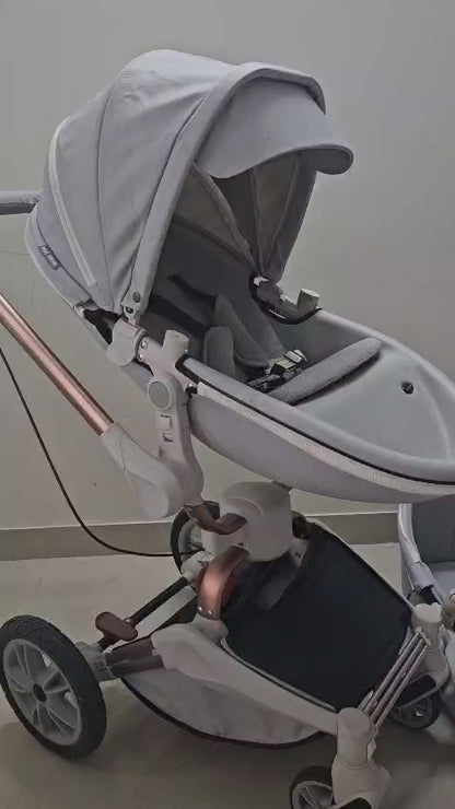 Hot Mom Baby Stroller 360 Rotation Function, Travel System Pram