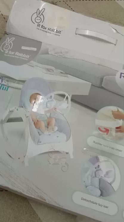 R for Rabbit Rock N Play Baby Rocker