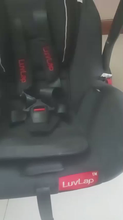 LuvLap 4-in-1 Infant/Baby Car Seat | Black, 2022
