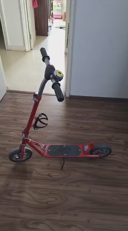 Dash 2 Wheel Power Ranger Scooter | Upto 12 Years, Capacity 60 kg, Red