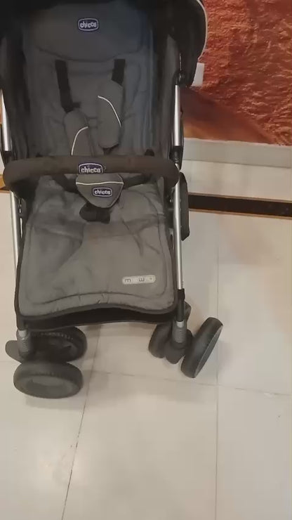 Chicco Multiway Stroller, Black | Suitable for 0-15Kg