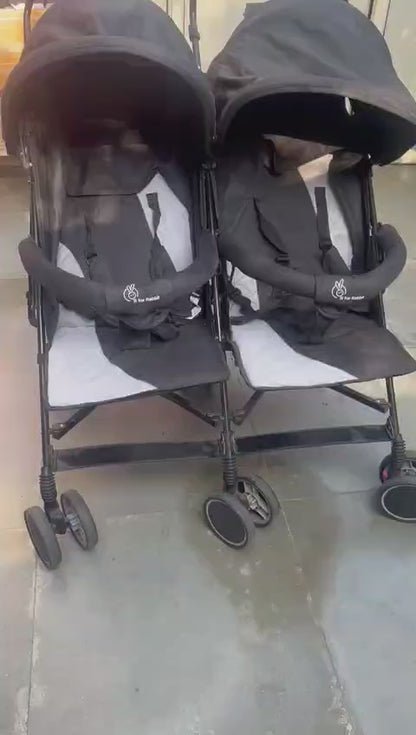 R for Rabbit Ginny And Johnny | Twin Baby Stroller | 0-3 Years