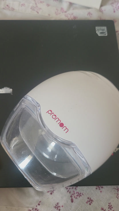 Promom Neo - Handsfree Wearable Electric Breast Pump , White, Never Used