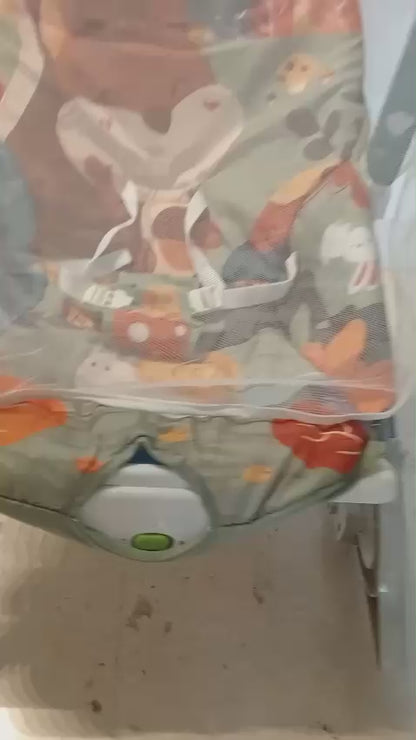 Fab n Funky Baby Rocker With Mosquito Net |For Kids Upto 10Kg